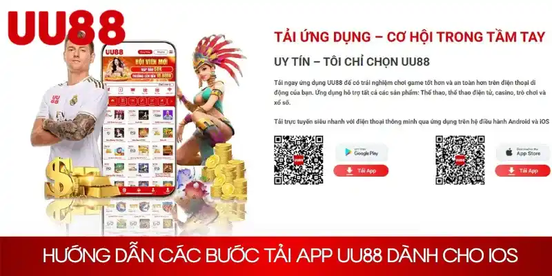 Hướng dẫn các bước tải app UU88 dành cho iOS