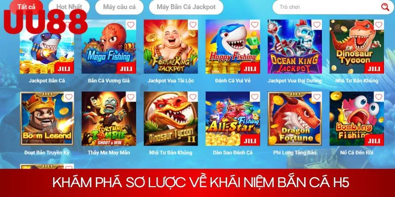 Khám phá sơ lược về khái niệm bắn cá H5