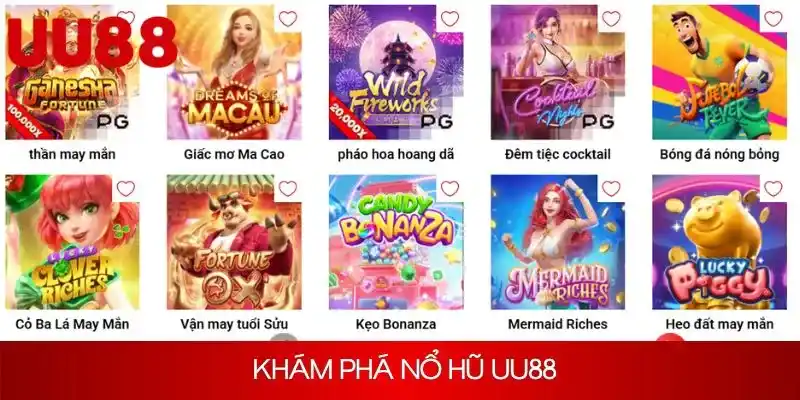 Khám phá về nổ hũ UU88