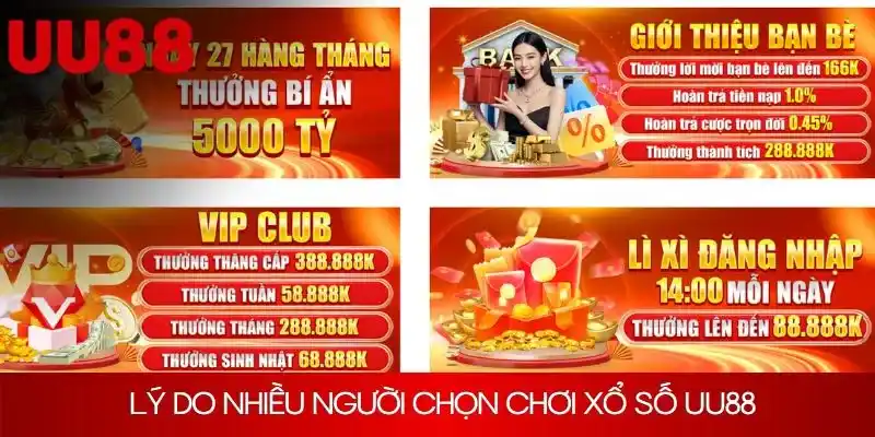 Lý do mà nhiều người ưu tiên chơi lottery tại UU88