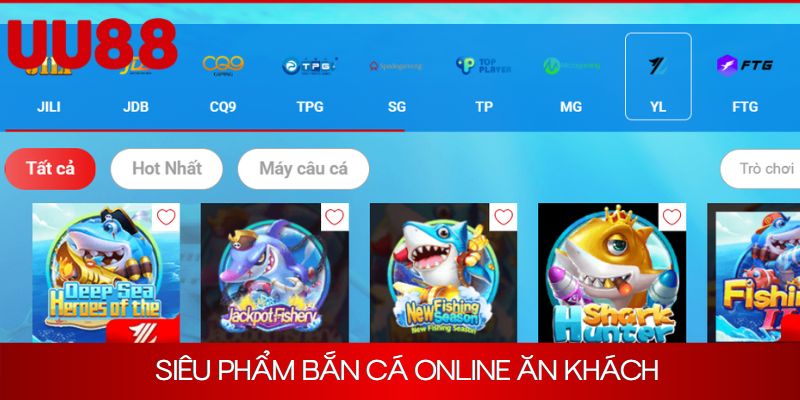 Siêu phẩm bắn cá online ăn khách